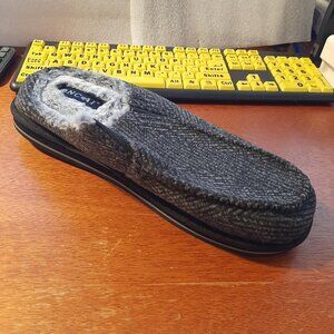 NEW Tag ! Men's Arch Support Memory Foam Clog Slipper Dark Gray SzUS11-11.5/EU45